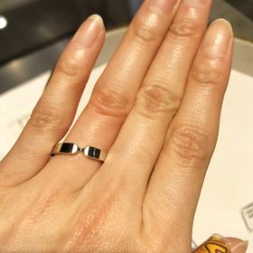【ショーメ(CHAUMET)の口コミ】 ネットで気になっていた2つのデザインの結婚指輪を実際に試着しに行きまし…