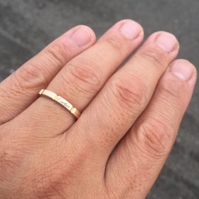 【カルティエ(Cartier)の口コミ】 色褪せない美しい輝きがポイントです。当初からゴールドが欲しいと考えて…