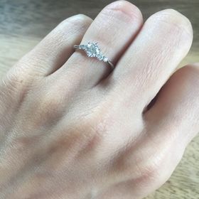 【ヴァンドーム青山(VENDOME AOYAMA)の口コミ】 店頭で見た時に一目惚れしました！最初はあまりダイアが付いていない、シ…