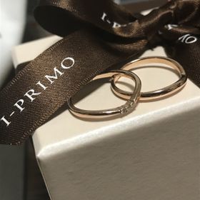 【アイプリモ(I-PRIMO)の口コミ】 ピンクゴールドがどうしても譲れない希望でサンプルがなかったが気に入っ…