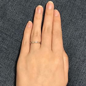 【アイプリモ(I-PRIMO)の口コミ】 リングの太さや石の大きさなど自分のイメージにぴったりで、しかも価格も…