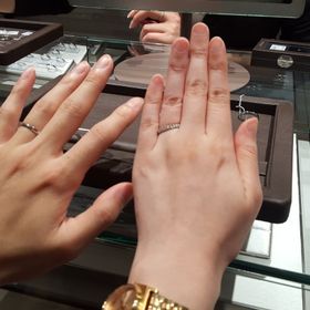 【アイプリモ(I-PRIMO)の口コミ】 鍛造製法で作られているとのことで、歪みにくいと説明を受けました。指輪…