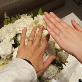 【ティファニー(Tiffany & Co.)の口コミ】 ネットでデザインが可愛いと思っていました♡指がきれいに見えて、メレダイ…