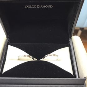 【エクセルコダイヤモンド(EXELCO DIAMOND)の口コミ】 シンプルで飽きのこないデザインで、これから何十年と使い続けられるもの…