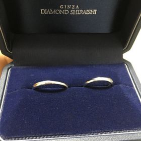 【銀座ダイヤモンドシライシの口コミ】 色々なお店を回りましたが、銀座ダイヤモンドシライシさんの安心感と指輪…
