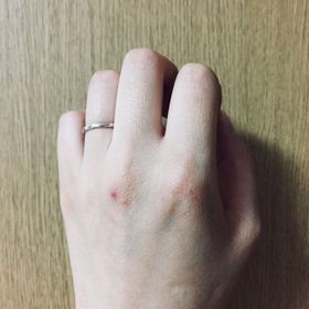【アイプリモ(I-PRIMO)の口コミ】 沢山指輪の種類があって、すごく迷っていました。シンプルで細めな指輪を…