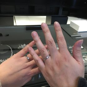 【エクセルコダイヤモンド(EXELCO DIAMOND)の口コミ】 何件も回りましたが、ほかにはないデザインでした。ベールをイメージした…