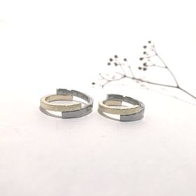 【ichi(イチ)の口コミ】 主人が好きなシルバーの素材と私の好きなゴールドの素材を組み合わせて作…