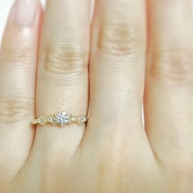 【Disney STEAMBOAT WILLIE(ディズニー スチームボートウィリー)】の口コミ ディズニーのブライダルリングに憧れてはいましたが、内側の刻印を確認しな...