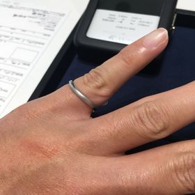 【CAFERING(カフェリング)の口コミ】 初めは自分用には買わないつもりだったが節目だし付けるのもいいかと思い…