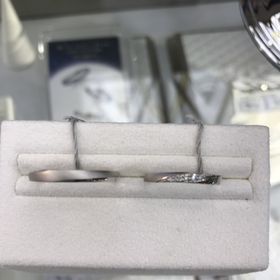 【festaria bijou SOPHIA(フェスタリア ビジュソフィア)の口コミ】 ダイヤモンドが流れるように配置されており、名前の通り天の川のように見…