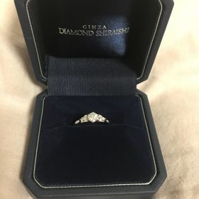 【銀座ダイヤモンドシライシの口コミ】 シンプルだけど可愛い指輪を探していたらダイヤモンドシライシで出会えた…