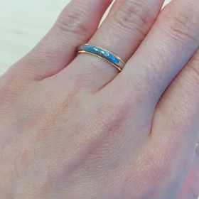 【【閉業】フラー・ジャコー(FURRER-JACOT)の口コミ】 コンビの指輪を探していたところ、店頭で紹介してくれたこの指輪に一目惚…