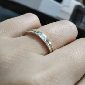 【アイプリモ(I-PRIMO)の口コミ】 指が黄黒いので、肌馴染みの良い金または金とプラチナとのコンビネーショ…