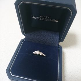 【銀座ダイヤモンドシライシの口コミ】 まず彼がプロポーズのために、銀座ダイヤモンドシライシさんでプロポーズ…