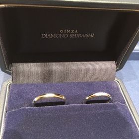 【銀座ダイヤモンドシライシの口コミ】 豊富なデザインから選ぶことができ、当初イメージしていたデザインが見つ…