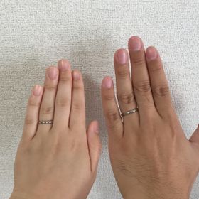 【Katamu(カタム)の口コミ】 沢山の種類の指輪がありとても悩みました。
いろいろと試着をさせてもらい…