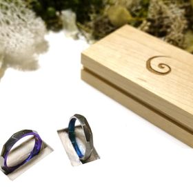 【SORA(ソラ)の口コミ】 指輪の外側の加工、縁の加工、指輪の幅、色はどこにつけるか、色をどのよ…
