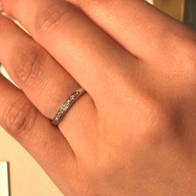 【ギンザタナカブライダル(GINZA TANAKA BRIDAL)の口コミ】 予算の範囲内で決めようと思い最初はダイヤの入っていないものを候補とし…