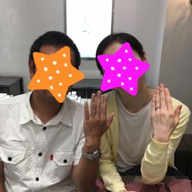 【アイプリモ(I-PRIMO)の口コミ】 デザインがすごく気に入りました！真ん中がプラチナでサイドに小さなダイ…