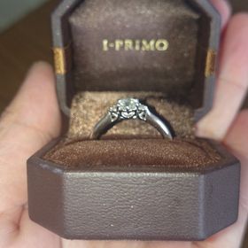 【アイプリモ(I-PRIMO)の口コミ】 ただかわいいだけではなく、花言葉の様に、私たち２人に合った指輪のメッ…