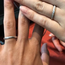 【エクセルコダイヤモンド(EXELCO DIAMOND)の口コミ】 側面にまで、こだわり抜いたデザインです！
プロポーズ時にプレゼントした…