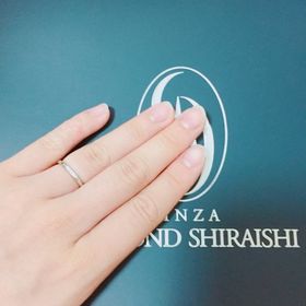 【銀座ダイヤモンドシライシの口コミ】 夫がとても気に入ったようで夫に選んでもらいました。またダイヤモンドの…