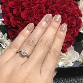 【エクセルコダイヤモンド(EXELCO DIAMOND)の口コミ】 ダイヤモンドのカットがとてもキレイで、いつまでも見ていられるくらい惹…