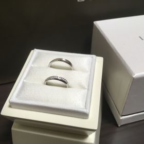 【LUCIE(ルシエ)の口コミ】 2人でいろいろみて2人の意見がぴったり合ったから。付け心地だったりデザ…