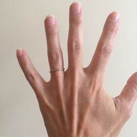 【NOJESS(ノジェス)】の口コミ とにかくシンプルで、主張しすぎない、さりげない美しさの指輪を探していま...