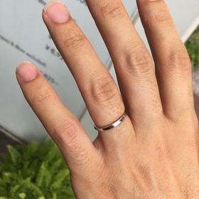 【アイプリモ(I-PRIMO)の口コミ】 男性ものの細身の指輪を探していましたが、他店舗ではなかなか見つからず…