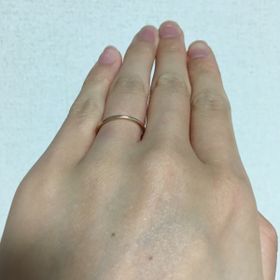 【agete(アガット)の口コミ】 結婚指輪はずっと身につけるものだから、シンプルなものを、と決めていま…