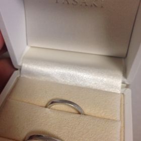 【TASAKI(タサキ)の口コミ】 一番シンプルなデザインのものが良いと思っていました。主人は仕事上指輪…