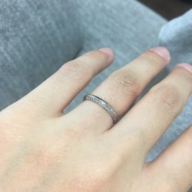 【アイプリモ(I-PRIMO)の口コミ】 仕事上ダイヤが目立たない方が良く、でもキラキラ感を味わいたかったので…