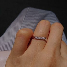 【ケイウノ ブライダル(K.UNO BRIDAL)の口コミ】 最初はオーダーメイドは値段も高いと思っていましたが、他の指輪と値段も…