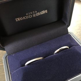 【銀座ダイヤモンドシライシの口コミ】 ダイヤモンドの品質とデザインが気に入りました！
いくつか店舗をまわって…