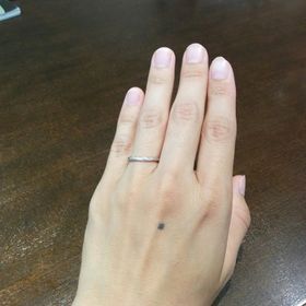 【LUCIE(ルシエ)の口コミ】 既製品の指輪も魅力的なデザインがたくさんありましたが、自分の手に馴染…