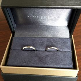 【ラザール ダイヤモンド(LAZARE DIAMOND)の口コミ】 婚約指輪をラザールさんで作ってもらって、とても気に入ったので、結婚指…