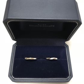 【銀座ダイヤモンドシライシの口コミ】 最初は石のないものを希望していましたが、実際につけてみてキラキラした…