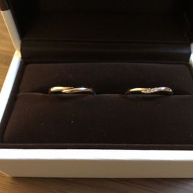 【アイプリモ(I-PRIMO)の口コミ】 もともとシンプルな指輪が好みだったので、ピンクゴールド・Ｖライン・細…