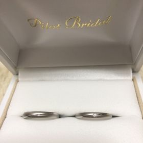 【PILOT BRIDAL(パイロットブライダル)の口コミ】 店員さんの詳しい説明、シンプルでスッキリしてるデザイン、はめ心地のよ…
