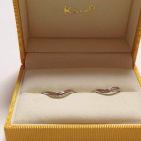 【ケイウノ ブライダル(K.UNO BRIDAL)の口コミ】 ブランドや形などは二人で決めていたため何店か見に行きましたが、金額を…