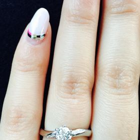 【4℃ BRIDAL(ヨンドシーブライダル)の口コミ】 ピュアプラチナでプラチナの純度が高く、金属アレルギー体質な私には助か…