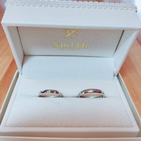 【Smith(工房スミス)の口コミ】 ショップに並んでいるものではなく、2人だけの特別な結婚指輪にしたくて、…