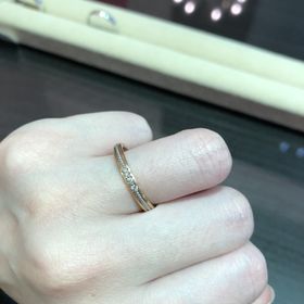 【LUCIE(ルシエ)の口コミ】 もともとルシエの中から決めようと2人で言っていたのでブランドは迷いませ…