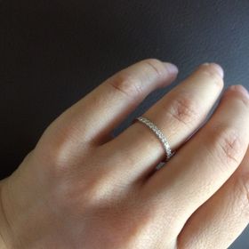 【TASAKI(タサキ)の口コミ】 自分の指が太いのがコンプレックスで、数店舗回り、一番細く見えたのがこ…