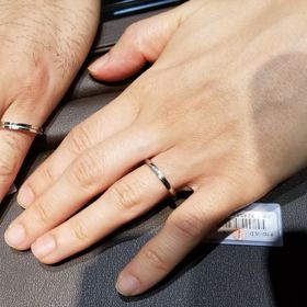 【アイプリモ(I-PRIMO)の口コミ】 相方と指輪の趣味が合わず、別々の結婚指輪を選ぶことにしました。
私の方…