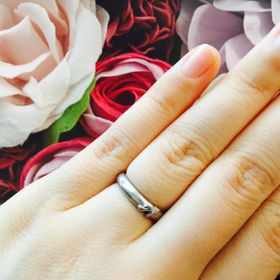 【ケイウノ ブライダル(K.UNO BRIDAL)の口コミ】 ゼクシイでこの指輪のデザインを見つけ、夫婦でディズニーファンだったこ…