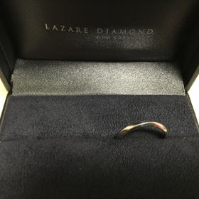 【ラザール ダイヤモンド(LAZARE DIAMOND)の口コミ】 婚約指輪をラザールダイヤモンドで購入したこともあり、結婚指輪について…