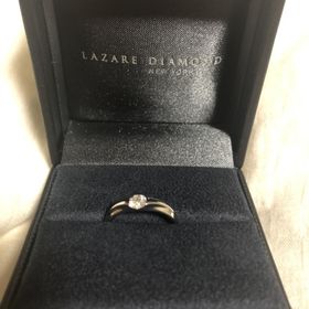【ラザール ダイヤモンド(LAZARE DIAMOND)の口コミ】 シンプルなデザインで爪の無いものを探していたら、ちょうどこのブランド…